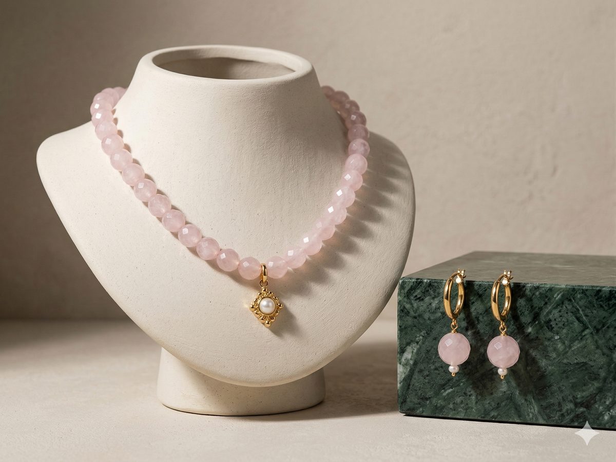 Gemstone necklace collection
